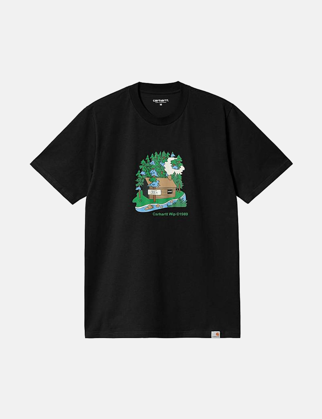 Kabinen-T-Shirt – Schwarz