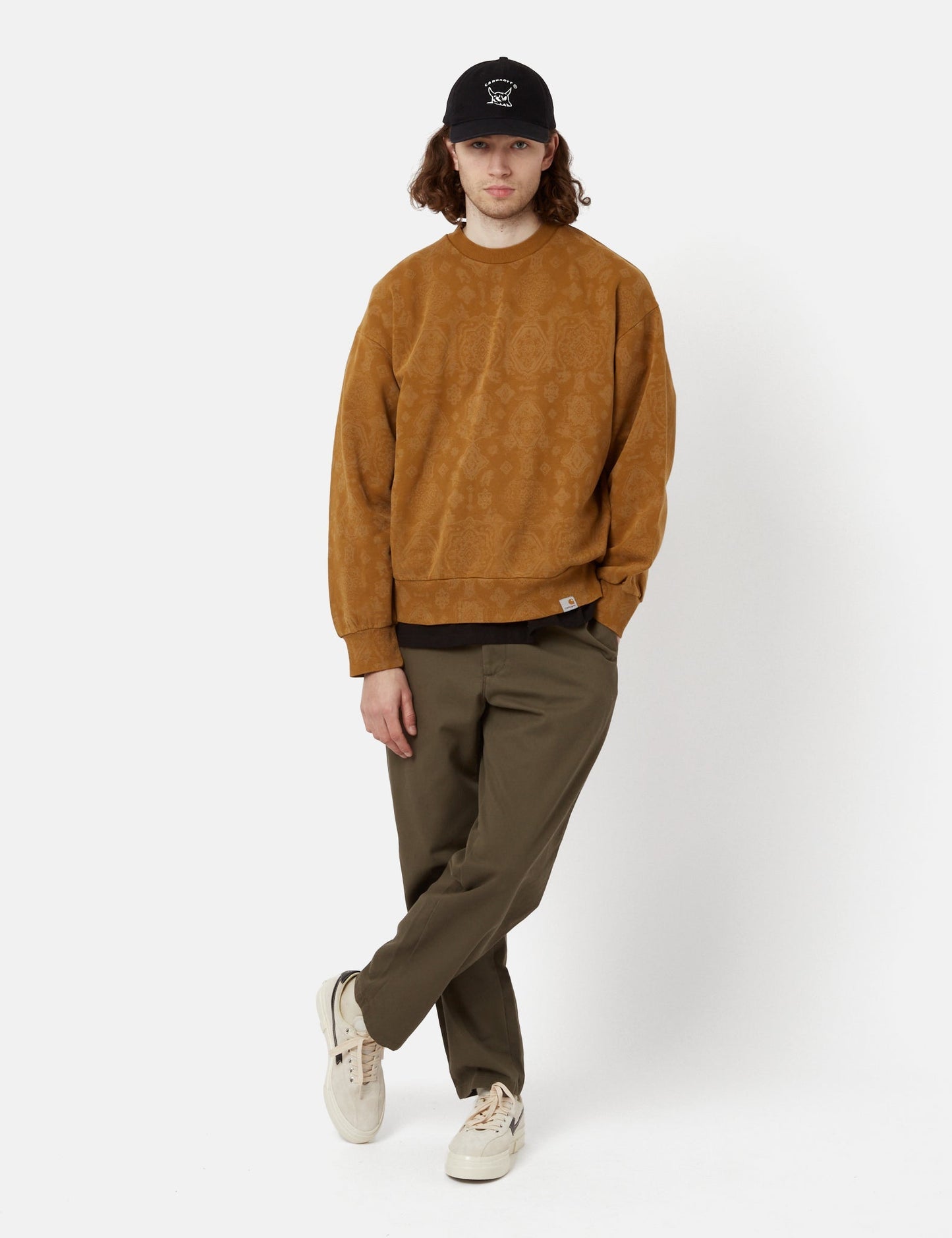 Sweatshirt mit Vers-Print – Hamilton Brown