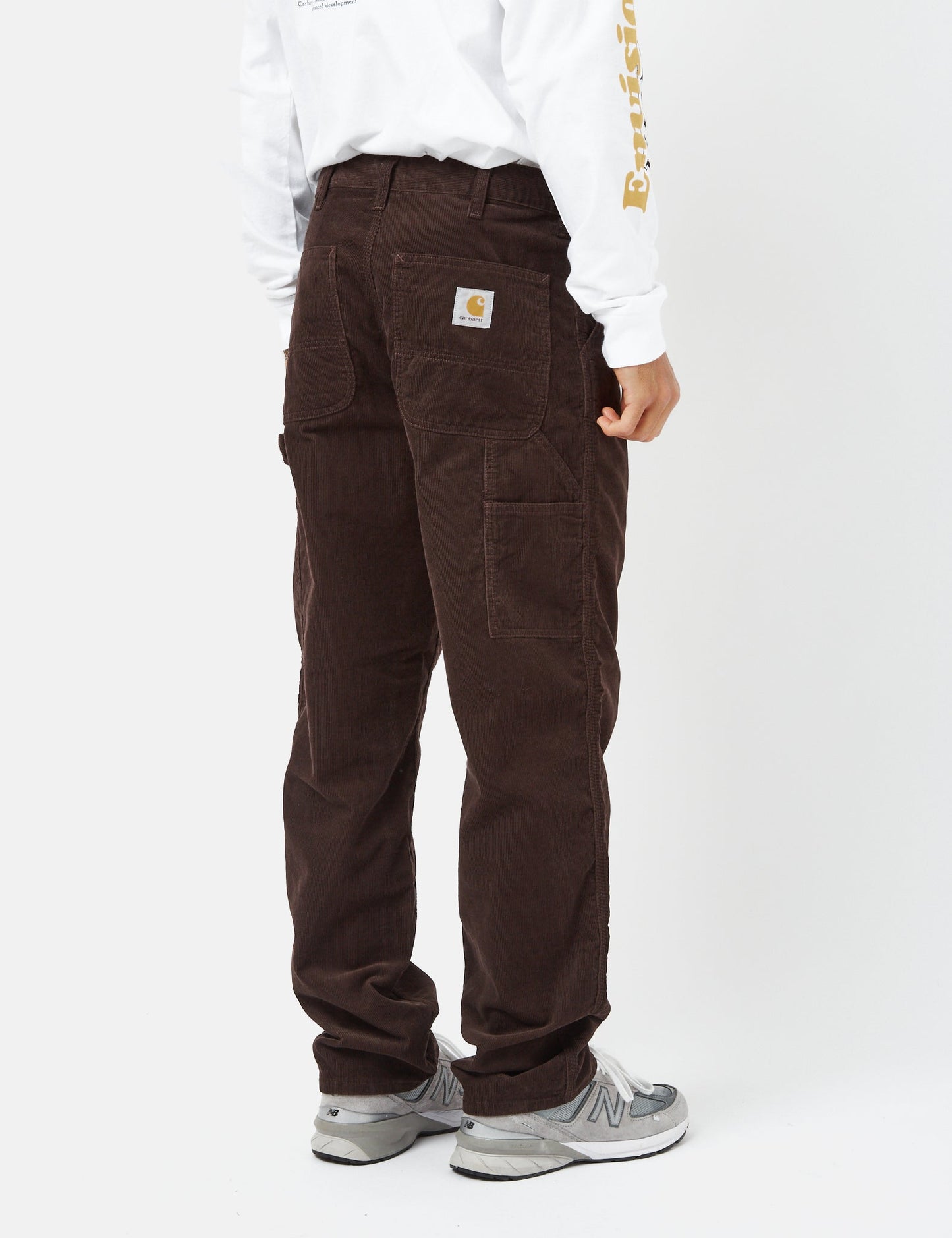 Single Knee Pant (Cord) - Dark Umberbraun