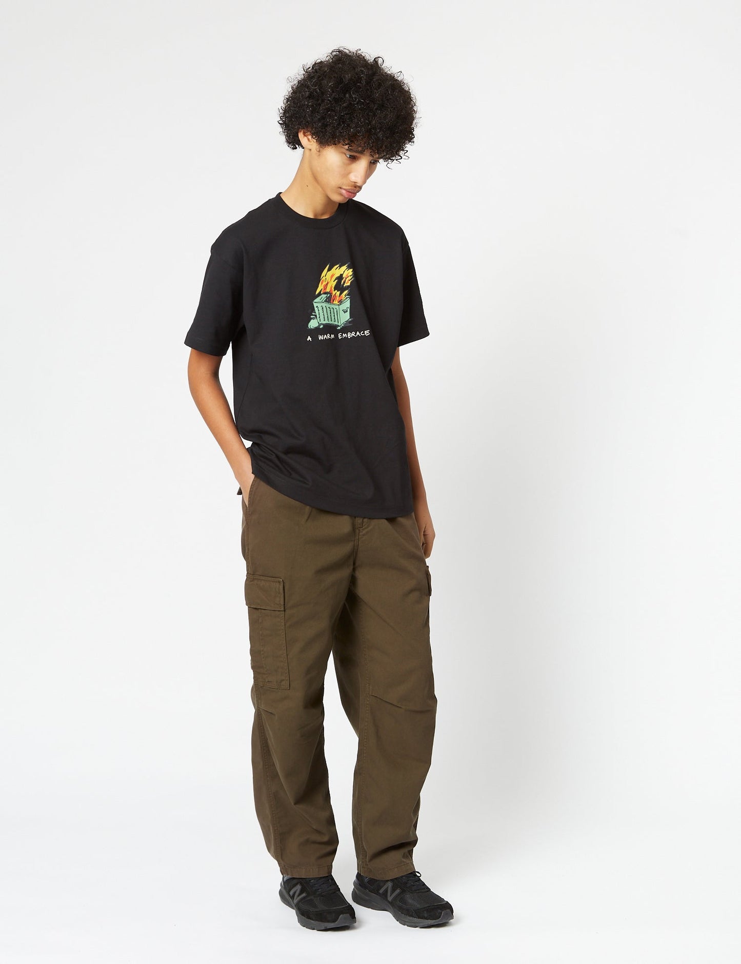 Pantalon Cargo Cole (Coupe décontractée) - Marron Buckeye