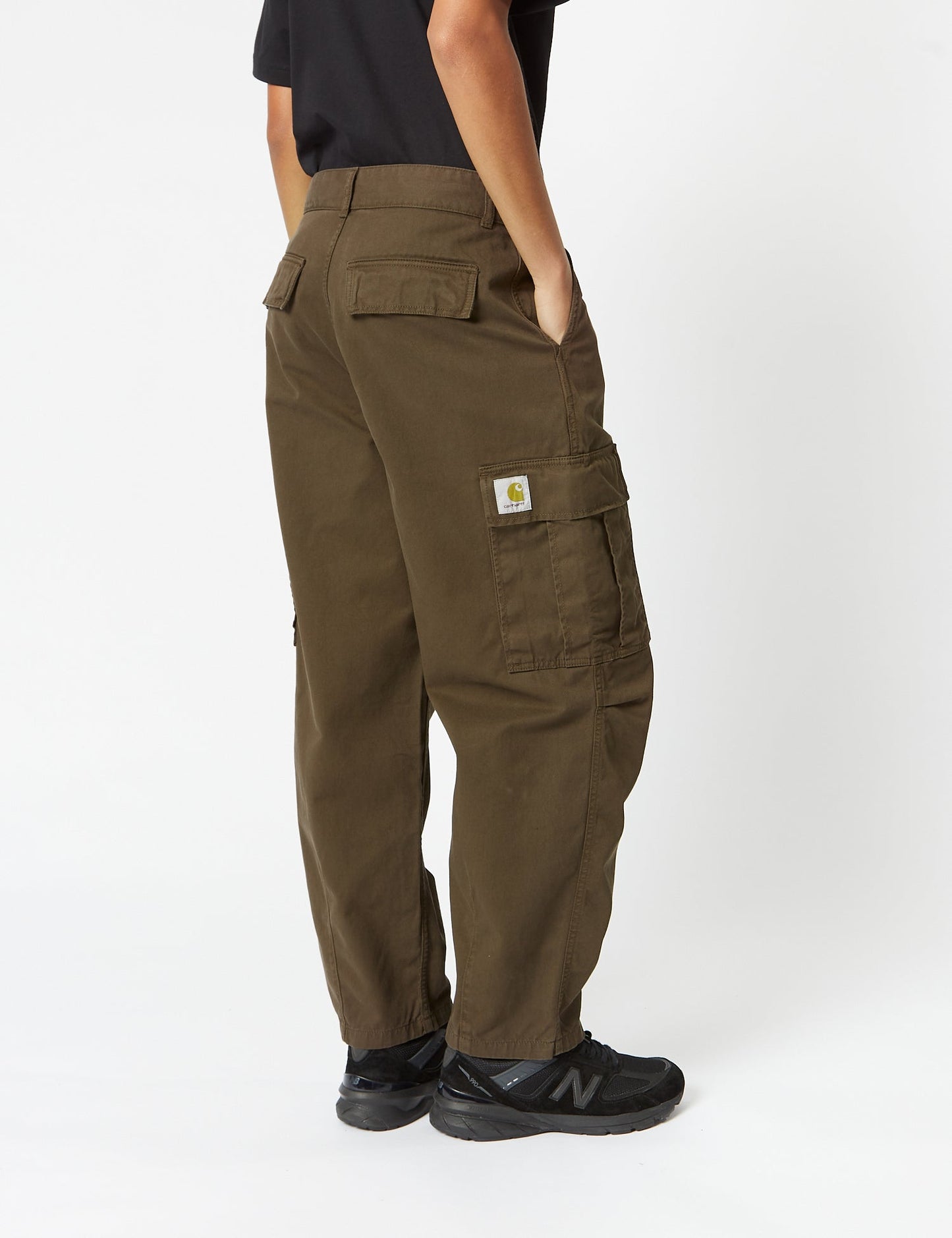 Pantalon Cargo Cole (Coupe décontractée) - Marron Buckeye