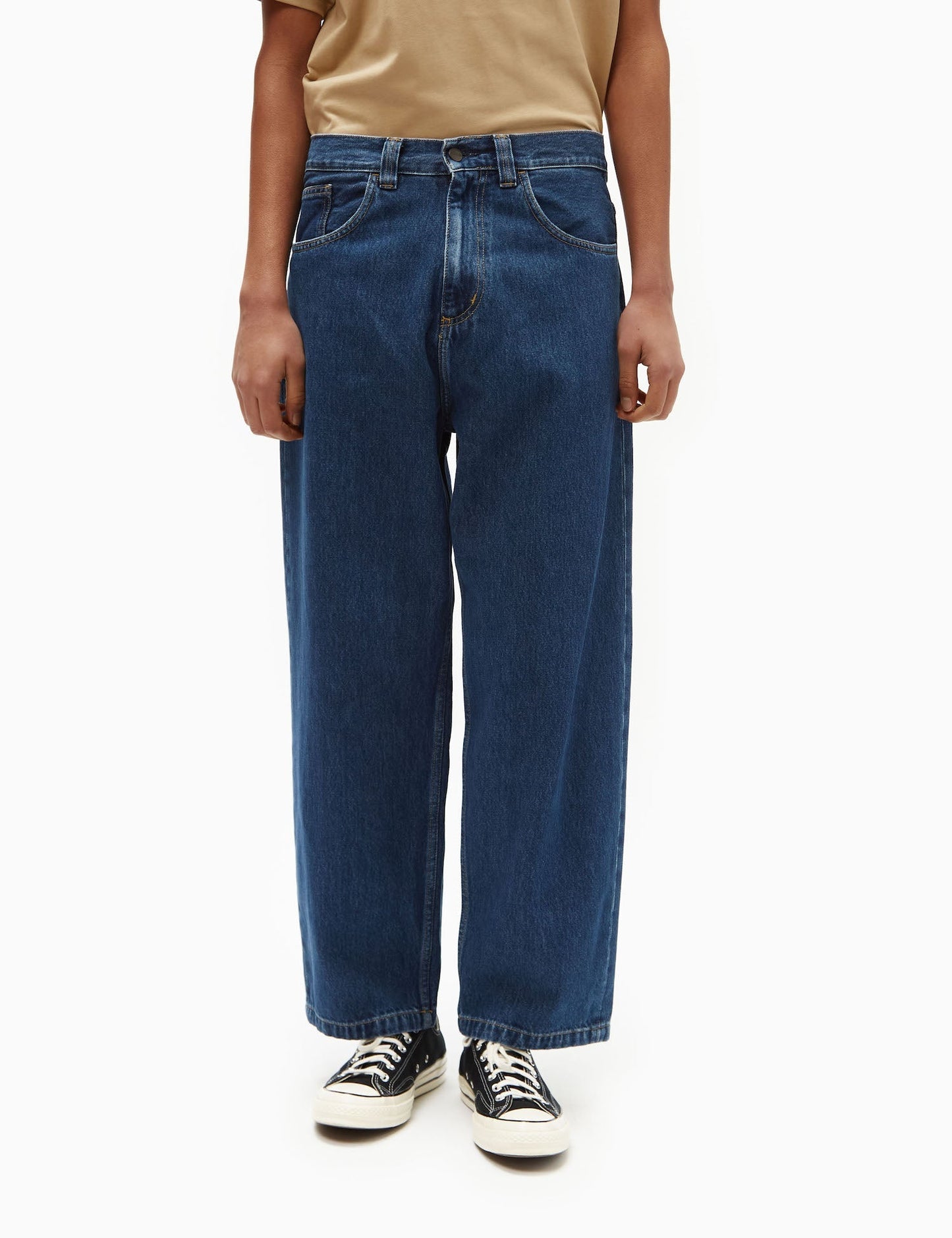 Brandon Hose - Blau Steingewaschen