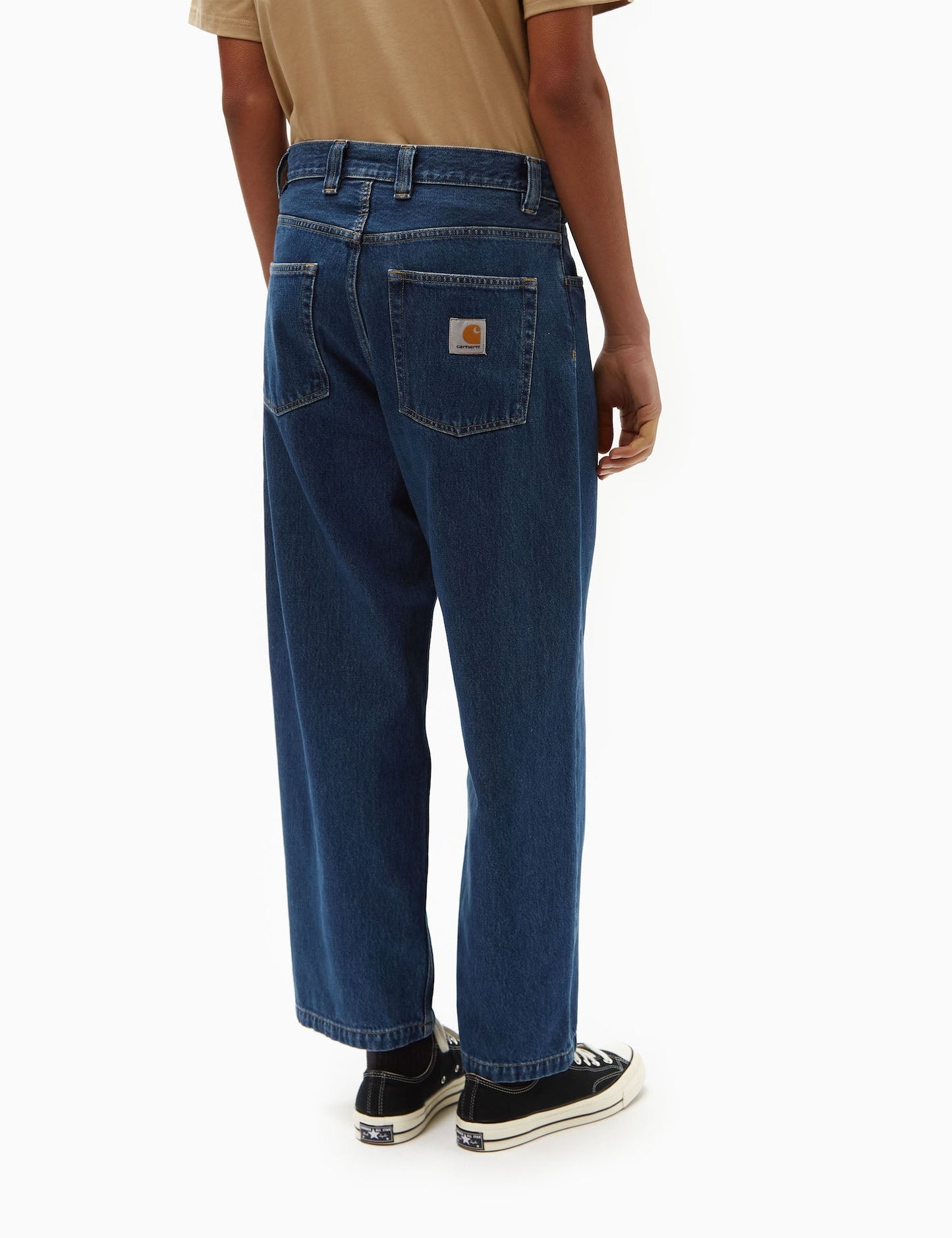 Brandon Hose - Blau Steingewaschen