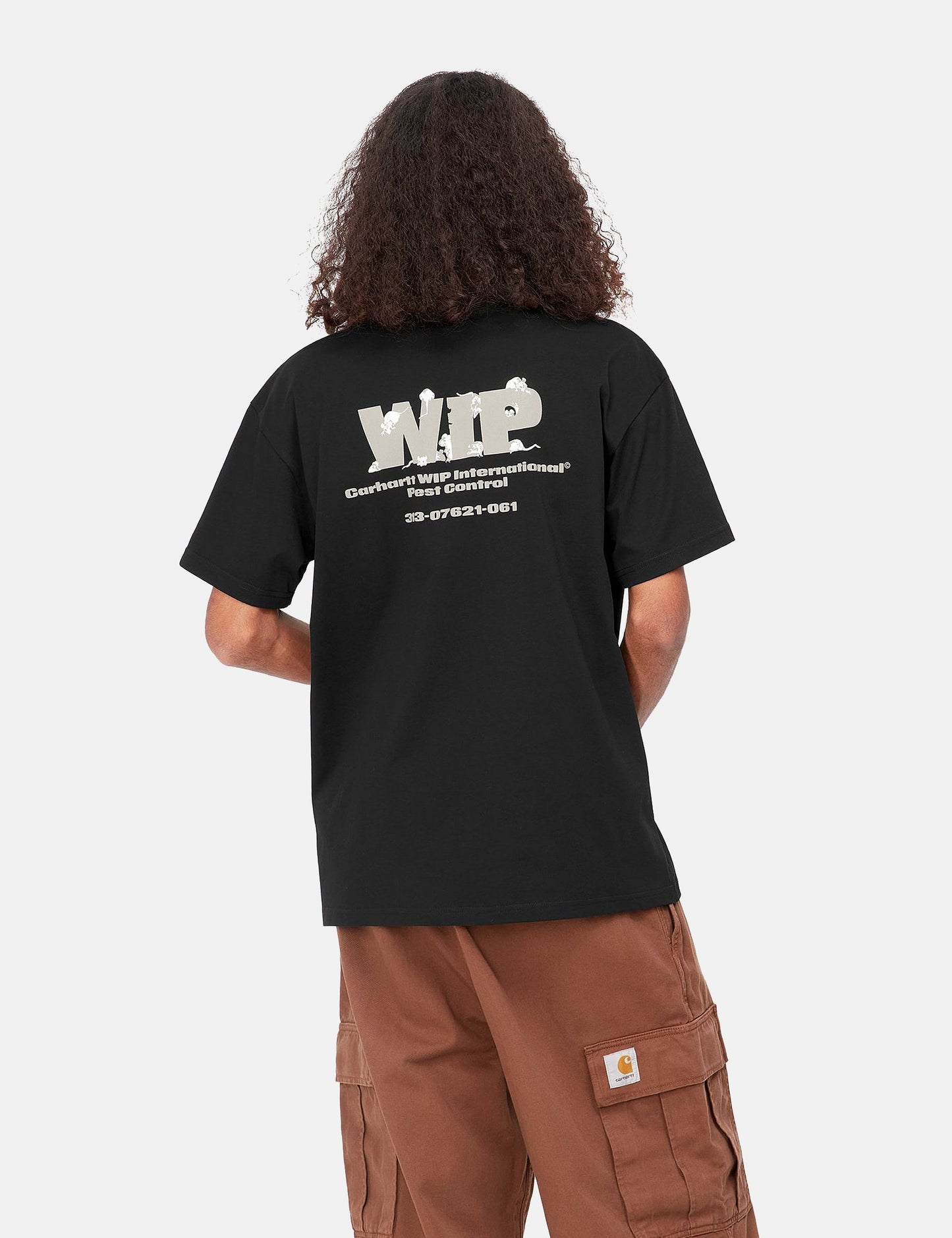 Schädlingsbekämpfungs-T-Shirt (Bio) – Schwarz