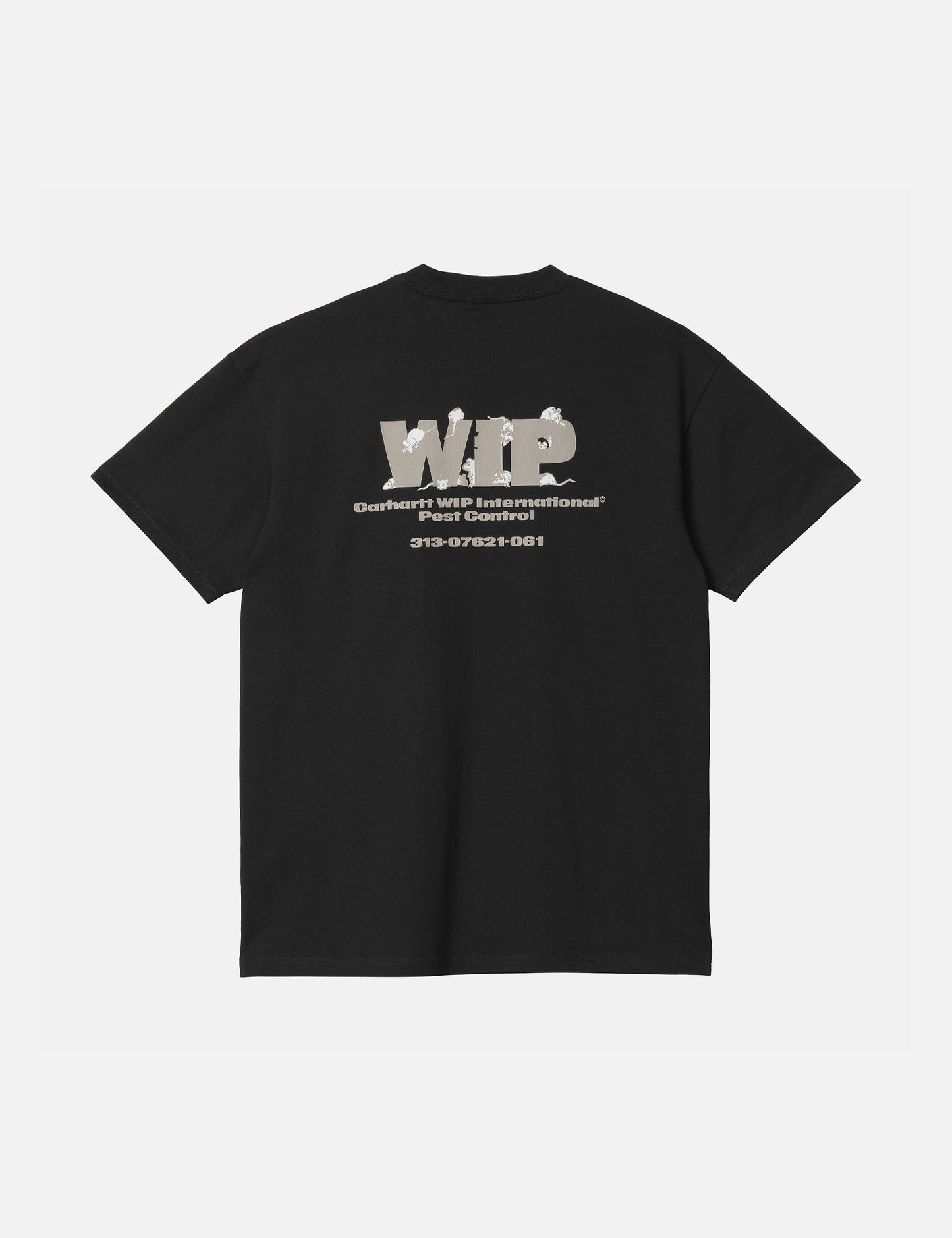 Schädlingsbekämpfungs-T-Shirt (Bio) – Schwarz