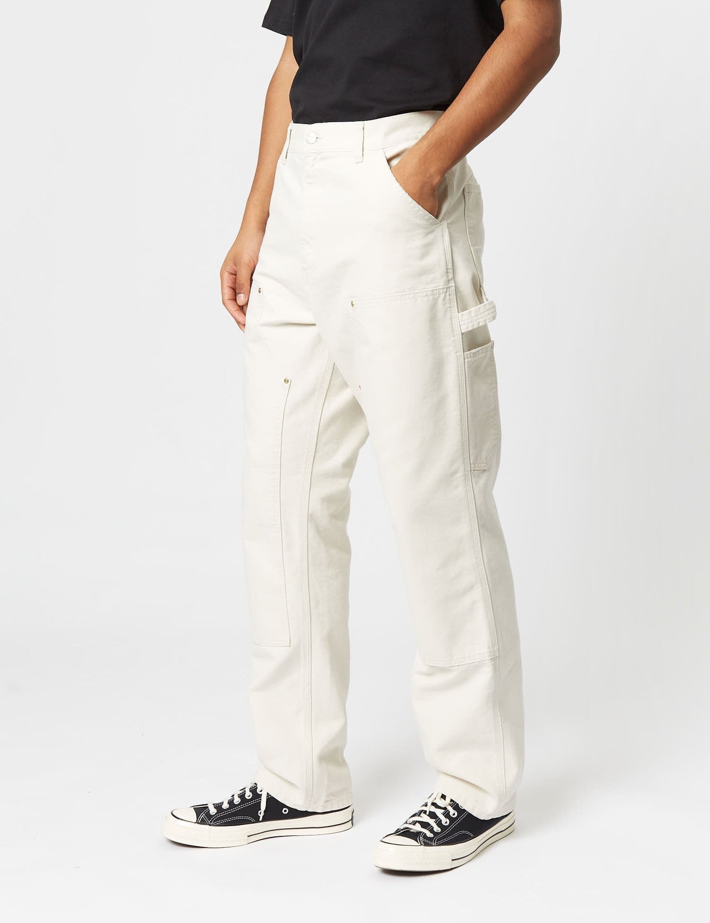 Double Knee Pant (Relaxed) – Salt Grey