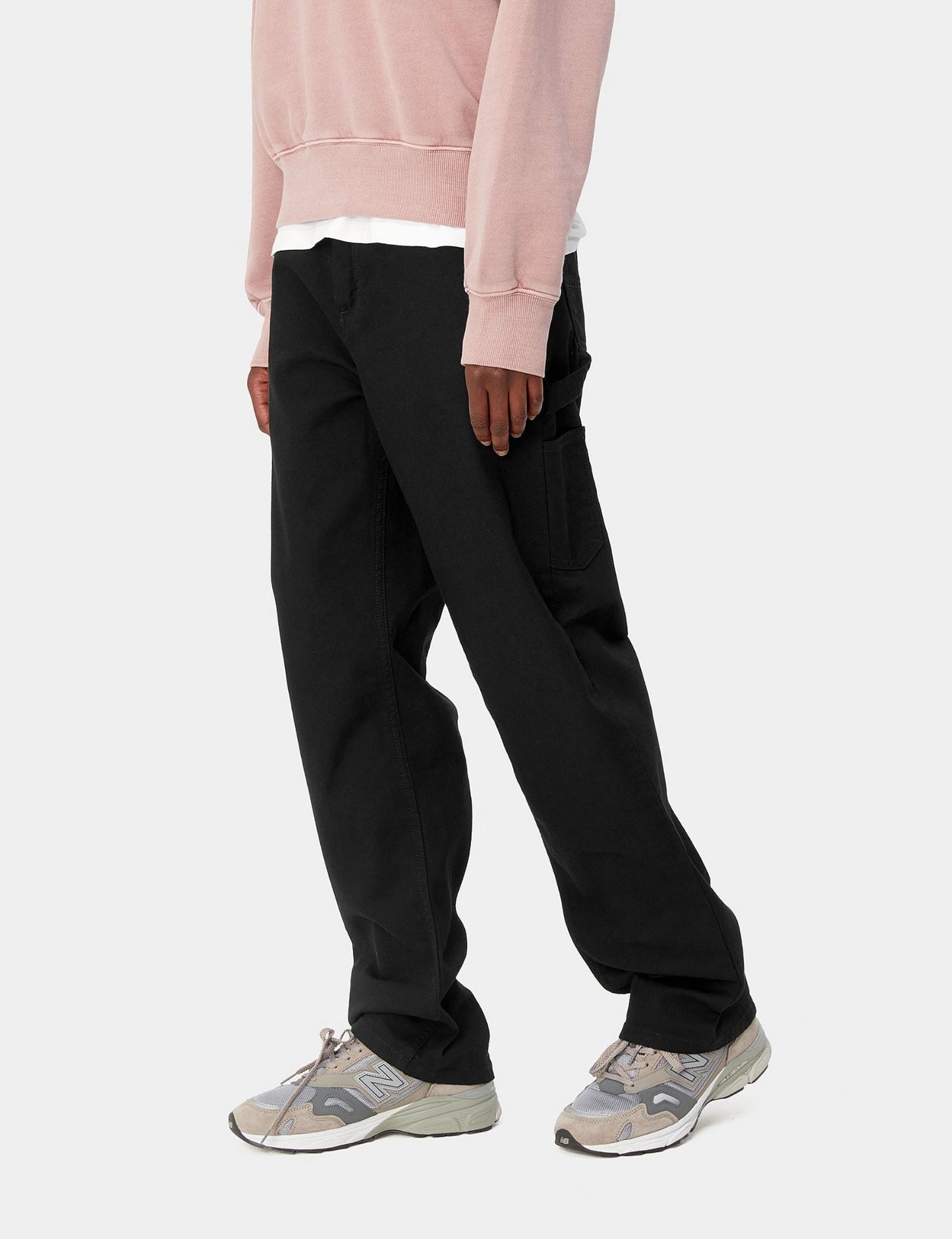 Damen Pierce Hose (gerade) - Black Rinsed