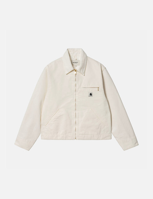 Veste Detroit OG pour femmes (biologique) - Wax/Wax Rinsed