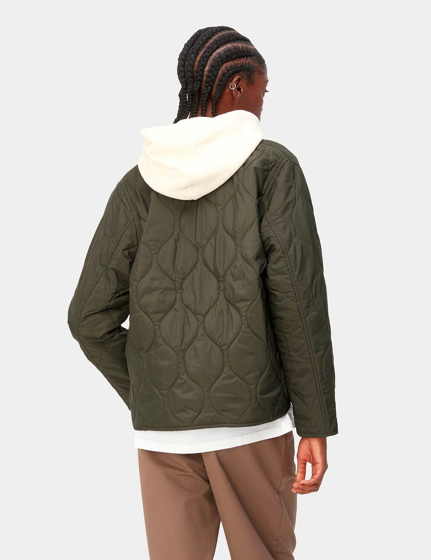 Veste doublée Skyler pour femme - Vert végétal