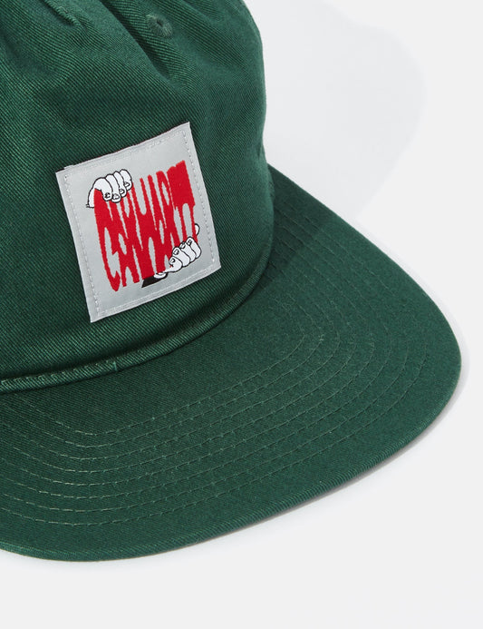 Stretch 5-Panel Cap – Botanic Green