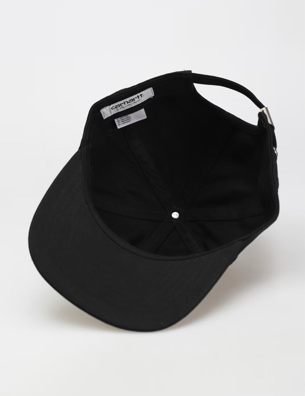 Casquette 6 panneaux Marlin - Noir