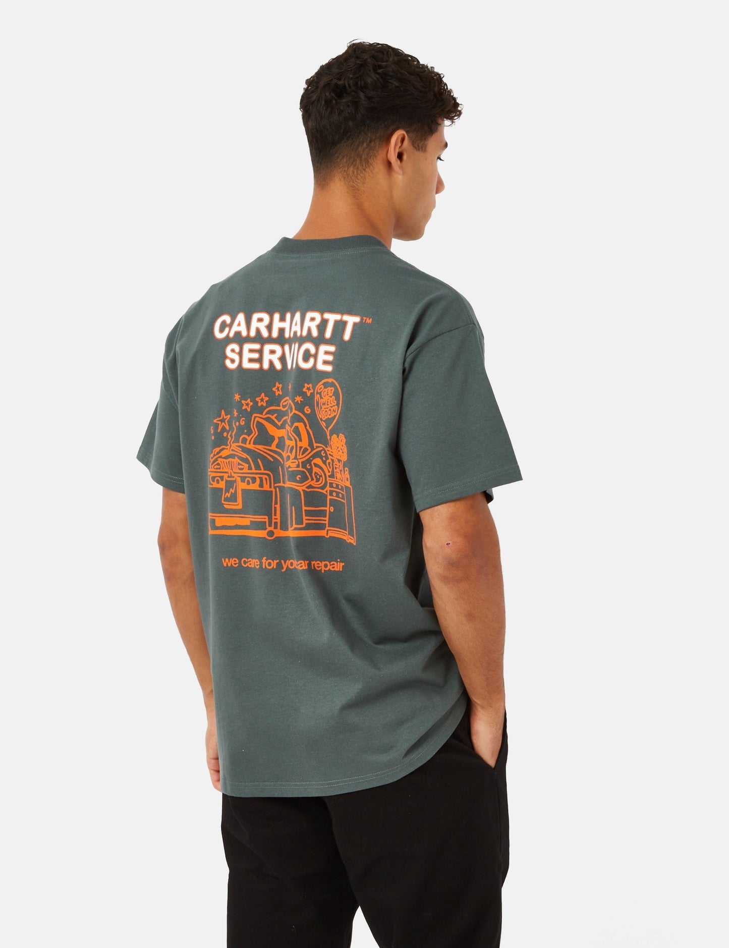 T-shirt (bio) Réparation Automobile - Blanc