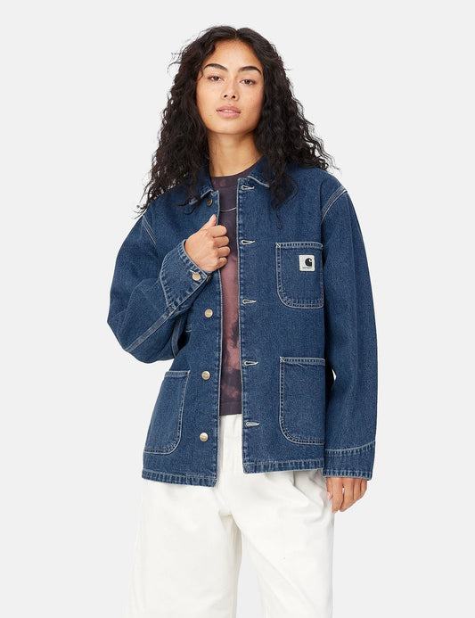 Manteau OG Michigan pour femme (Denim) - Bleu délavé