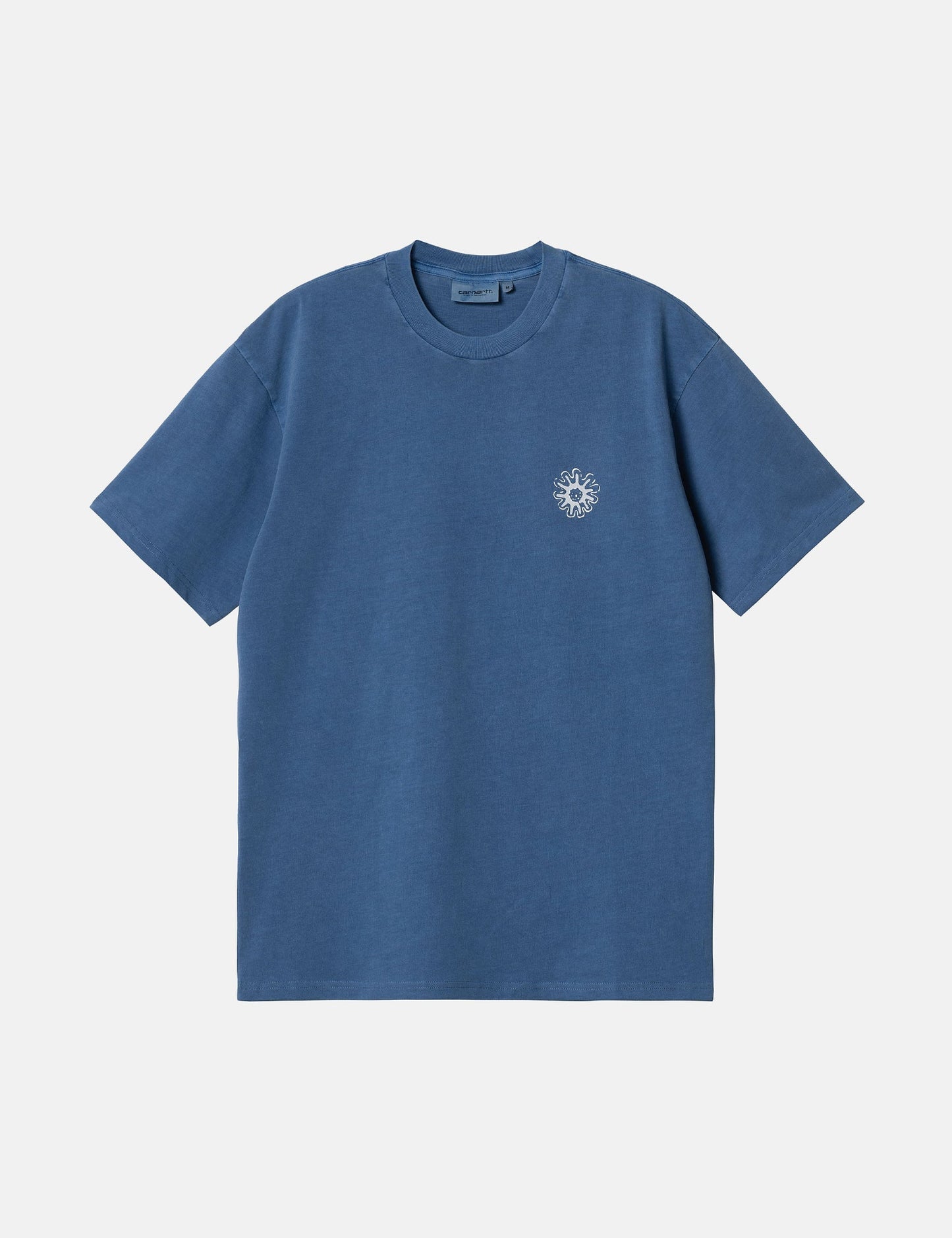Splash T-Shirt (leger geschnitten) - Stückgefärbtes Liberty Blau