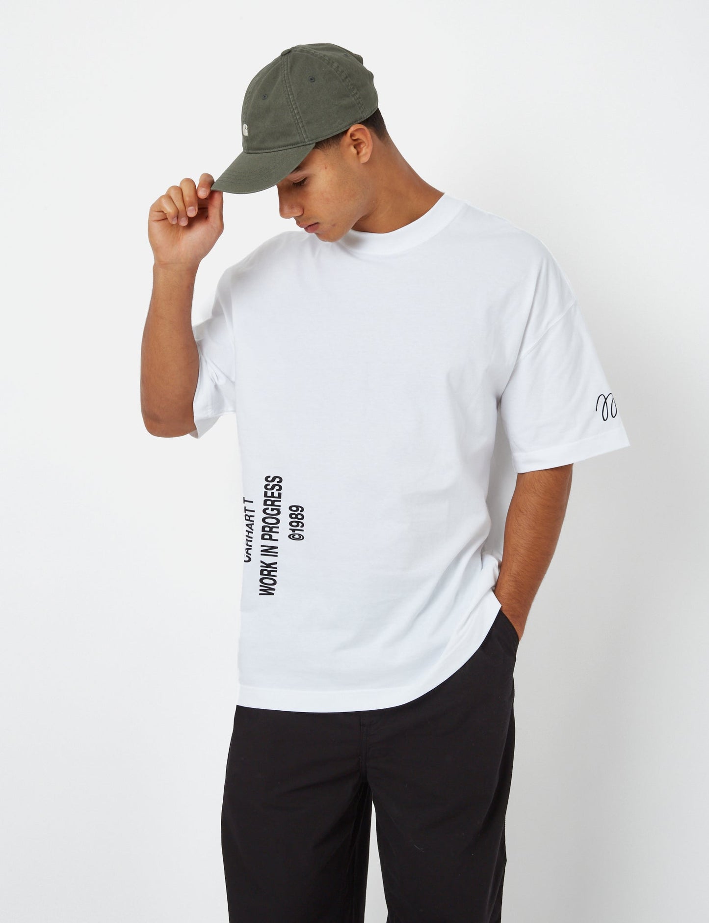 Signature T-Shirt (Bio) - Weiß