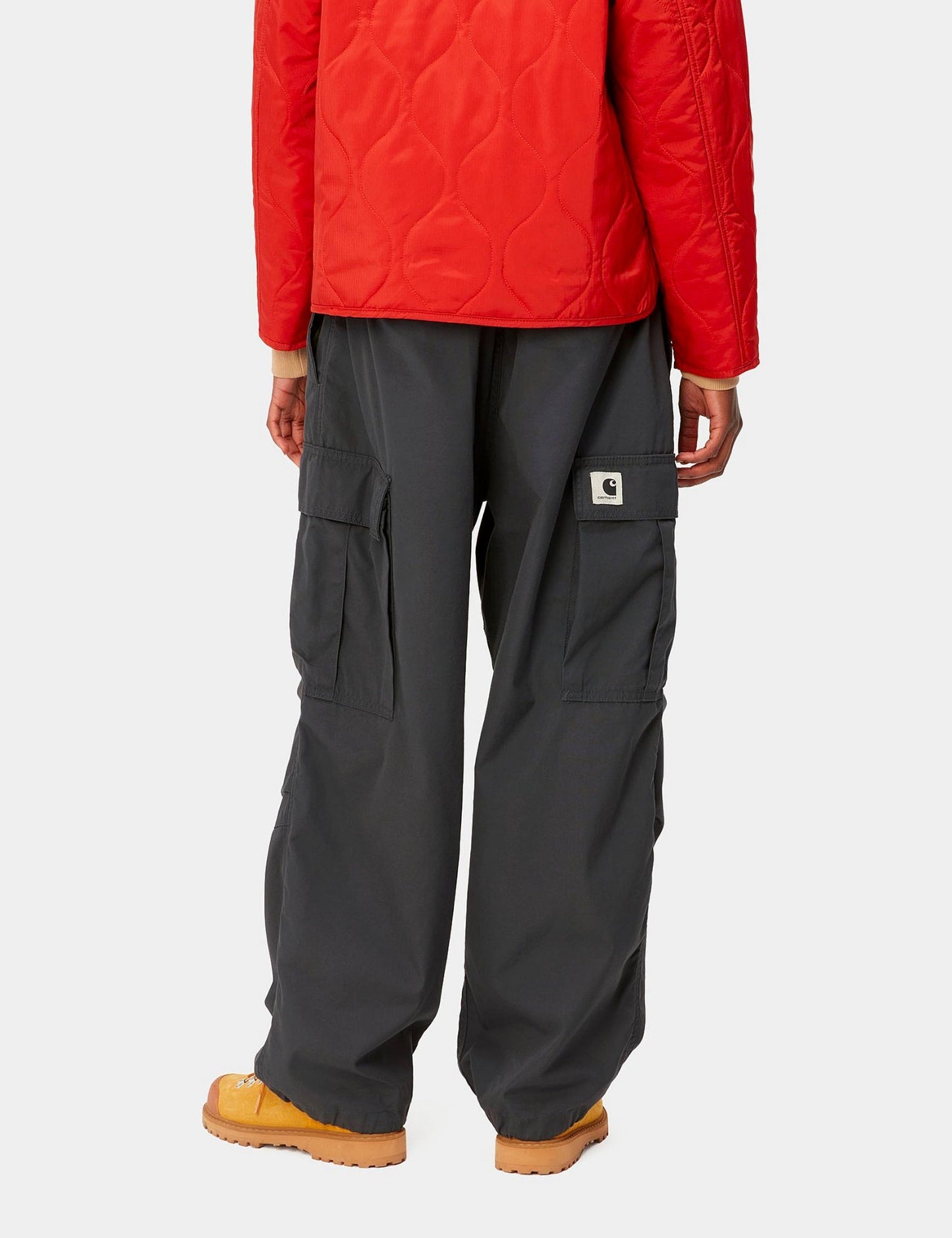 Pantalon Cargo Jet Femme - Gris Vulcan Rincé