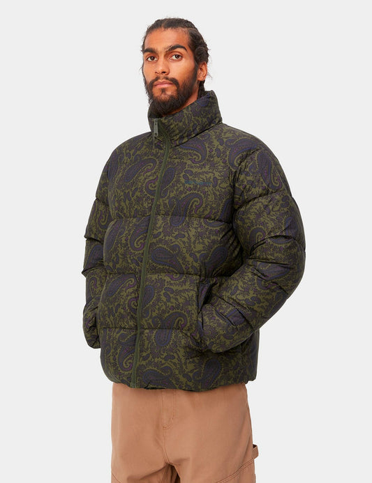 Veste Springfield (Imprimé Paisley) - Vert Végétal