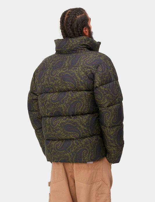 Veste Springfield (Imprimé Paisley) - Vert Végétal