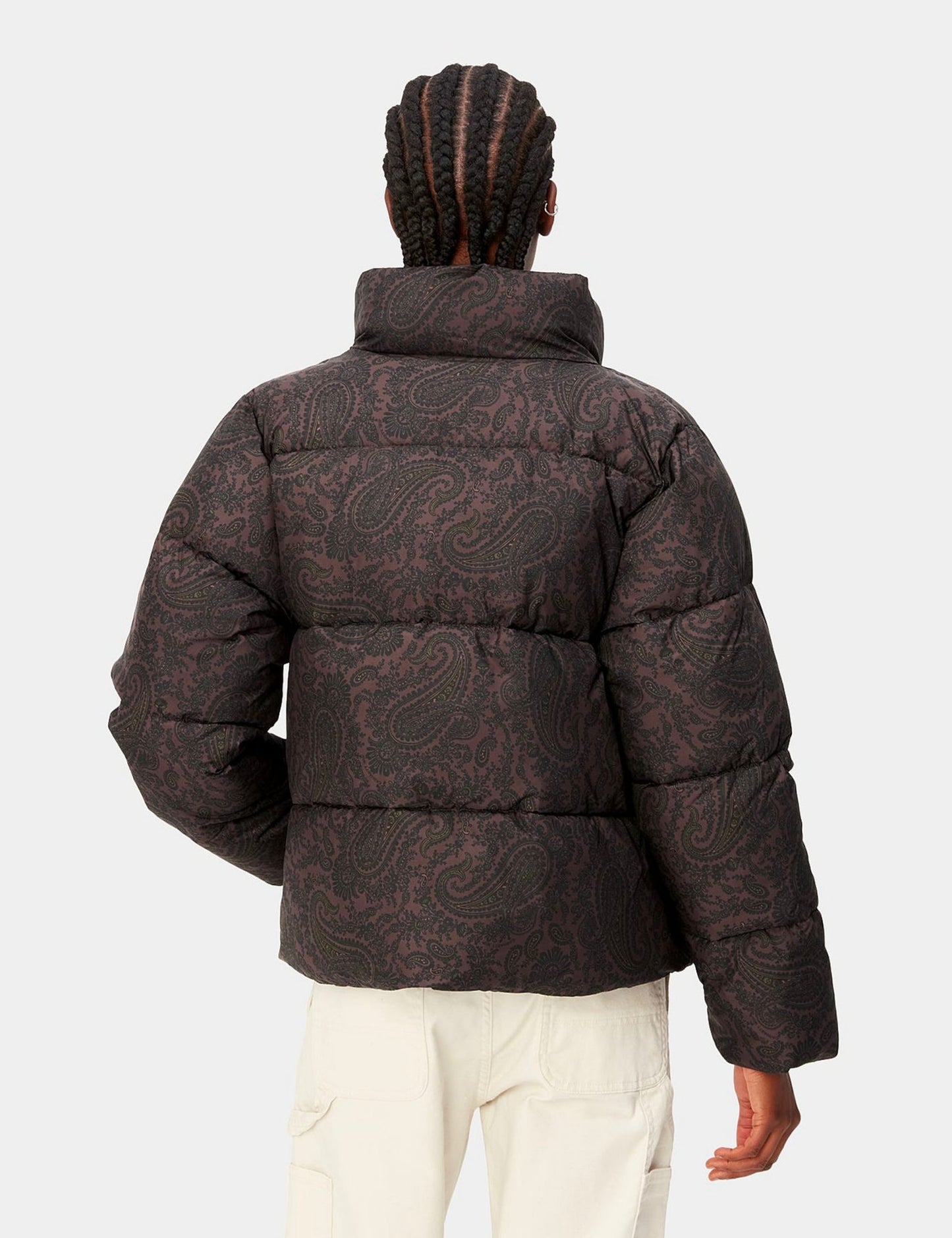 Damen-Springfield-Jacke (Paisley-Muster) – Buckeye Brown