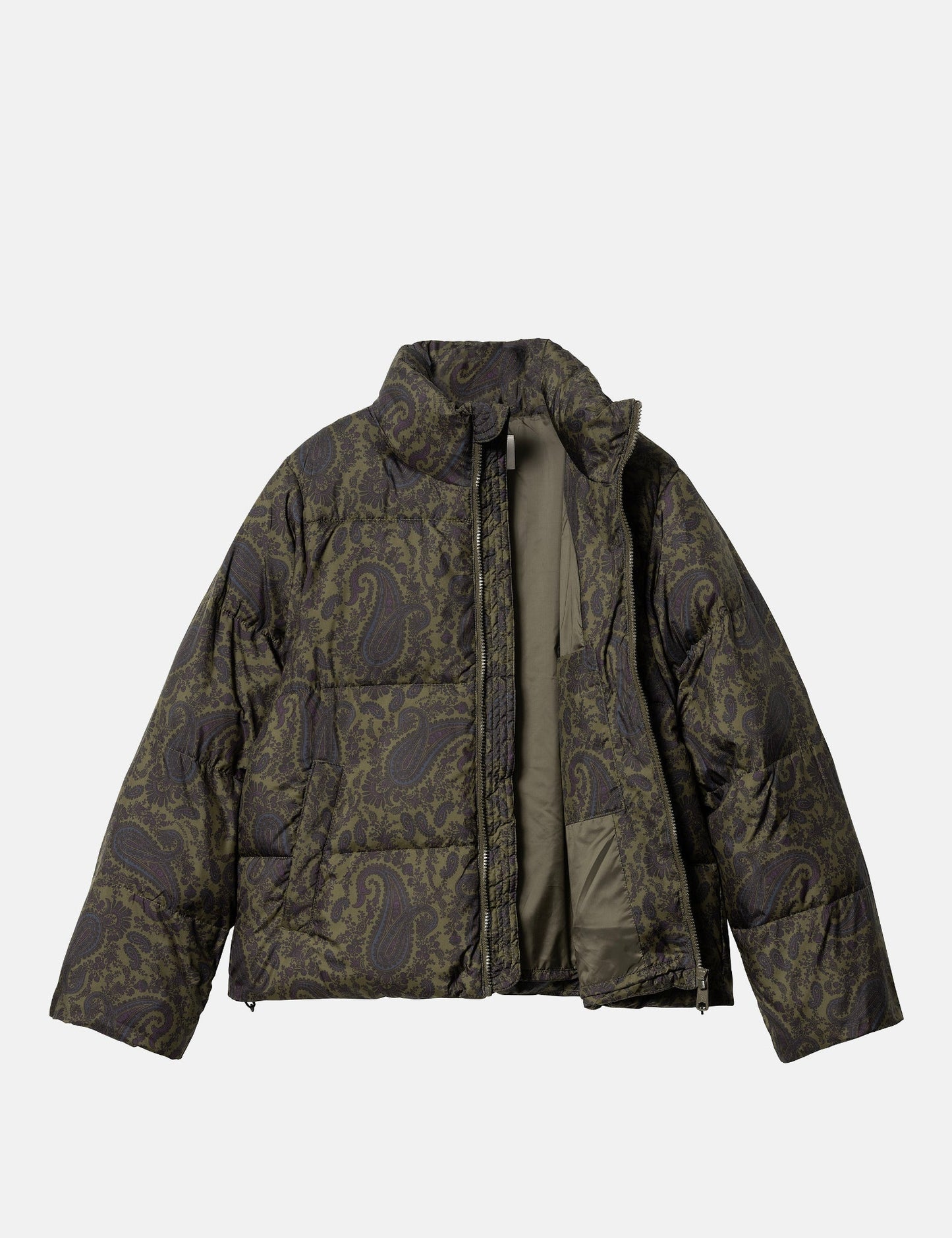Springfield Damenjacke (Paisley-Print) – Pflanzengrün
