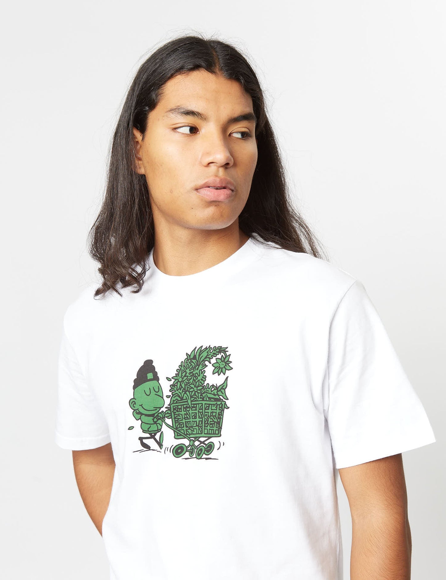 T-shirt Shopper (Standard) - Blanc