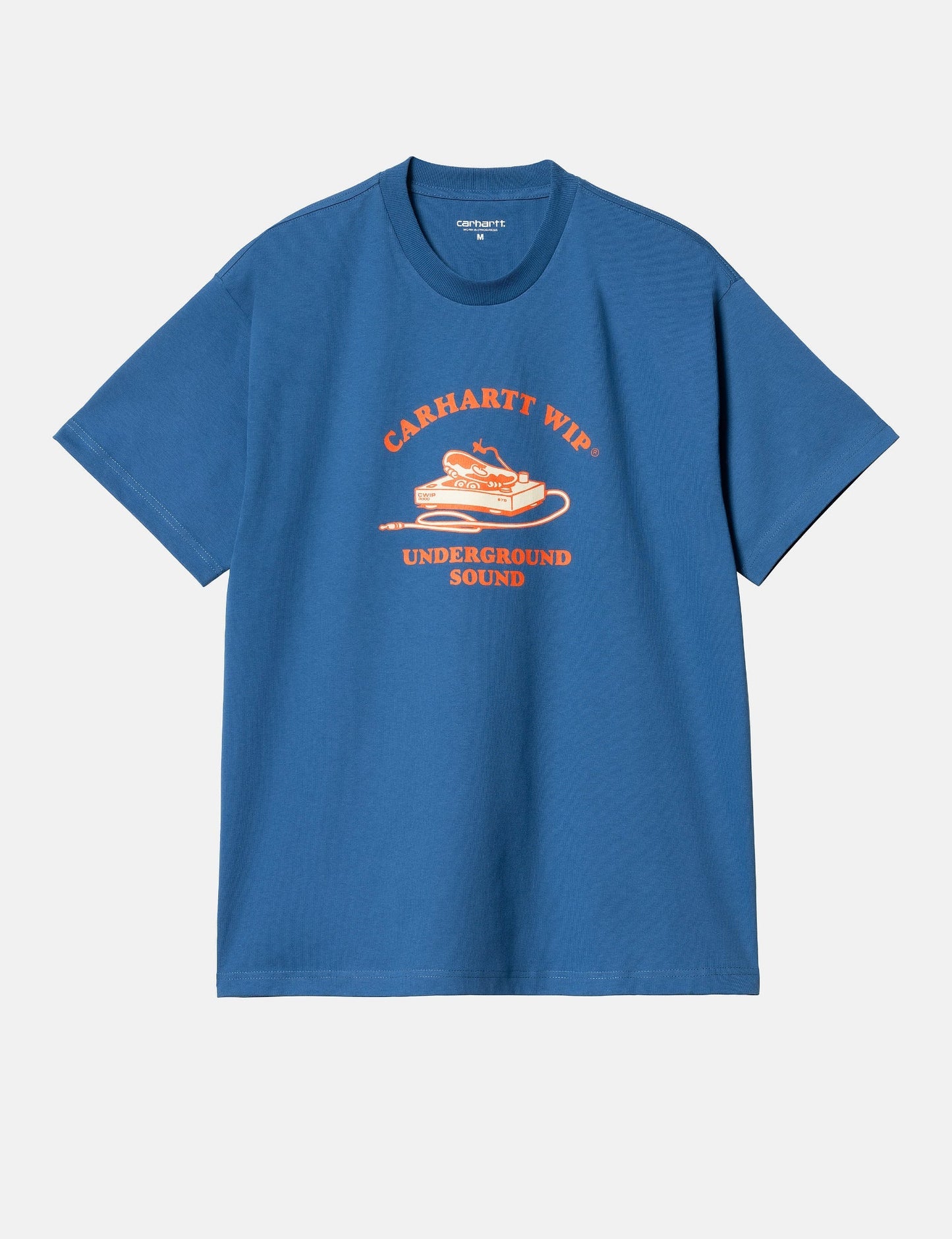 Underground Sound T-Shirt (Bio) - Liberty Blue