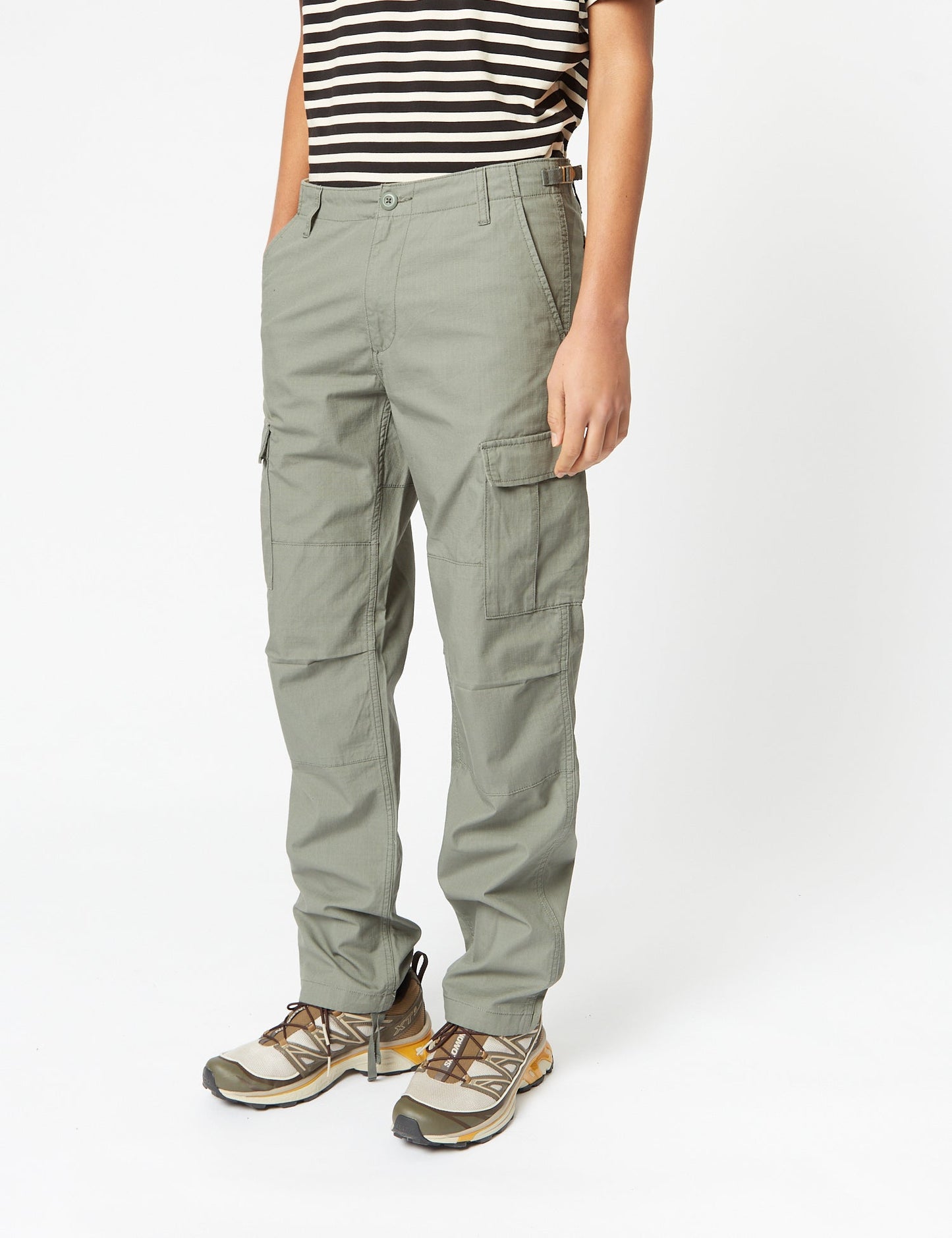 Pantalon Cargo Aviation - Vert Fumé