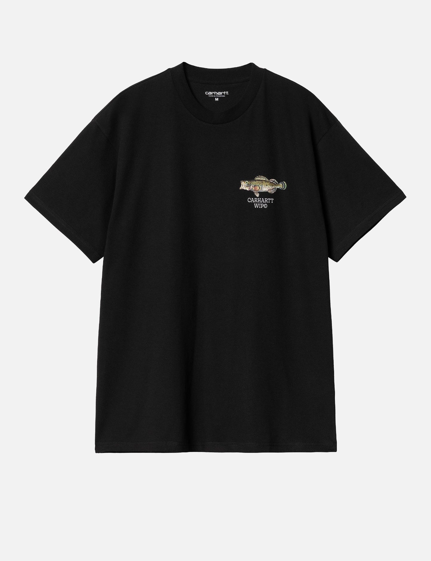 T-shirt Poisson (Ample) - Noir