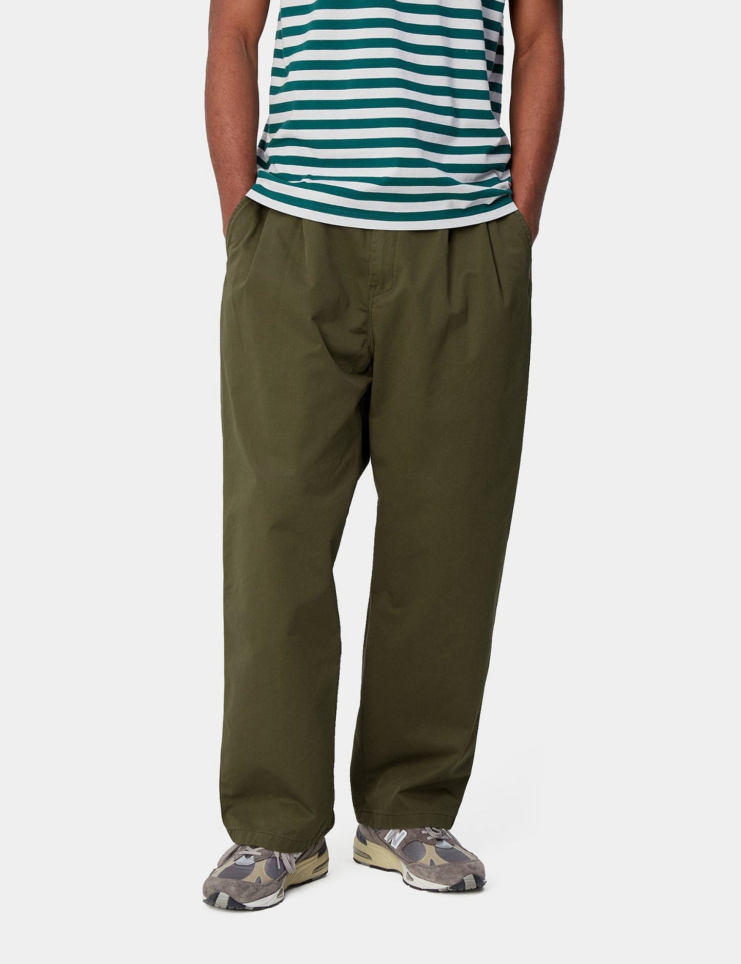 Marv Hose – Dundee Grün Stone Washed