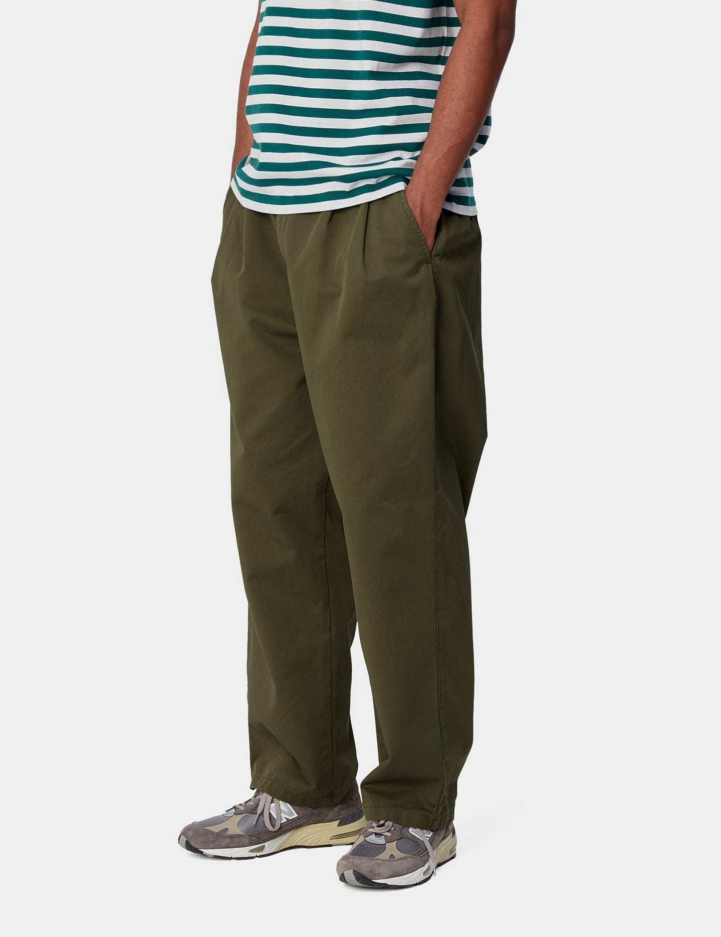 Marv Hose – Dundee Grün Stone Washed