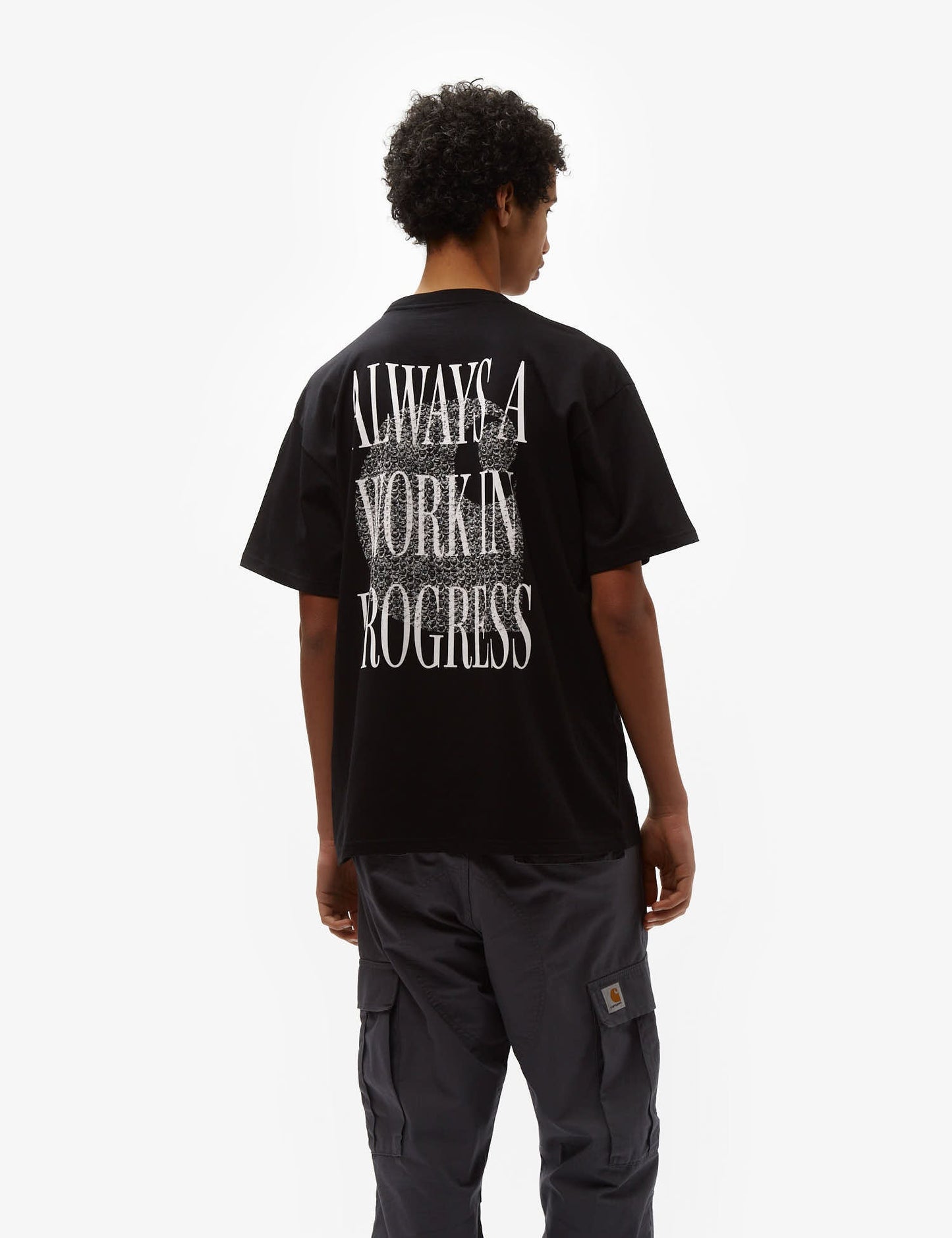 Always a WIP T-Shirt (locker sitzend) - Sonic Silver Grey