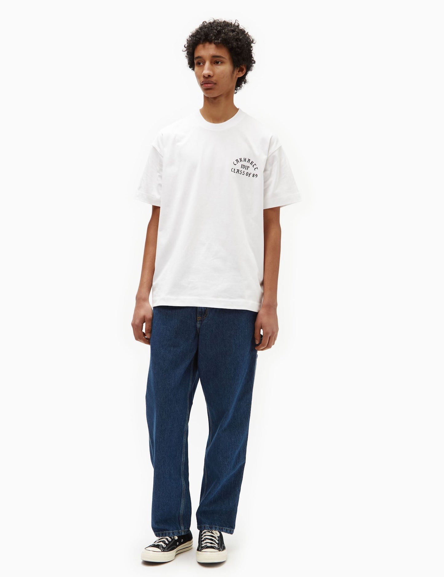 Brandon Hose - Blau Steingewaschen