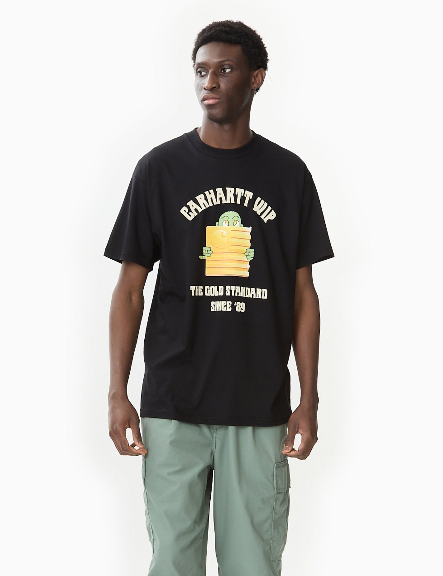 Gold Standard T-Shirt (locker geschnitten) – Schwarz