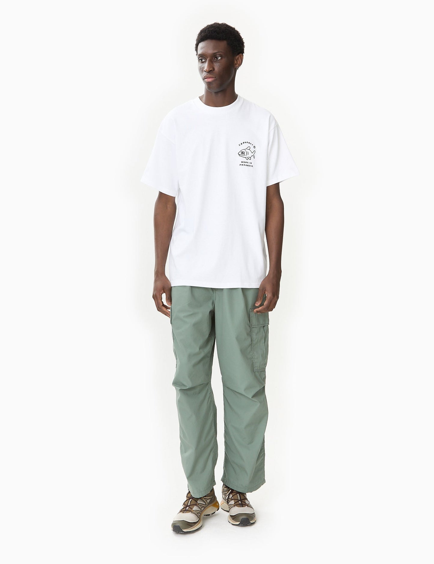 T-shirt Icons (ample) - Blanc/Noir