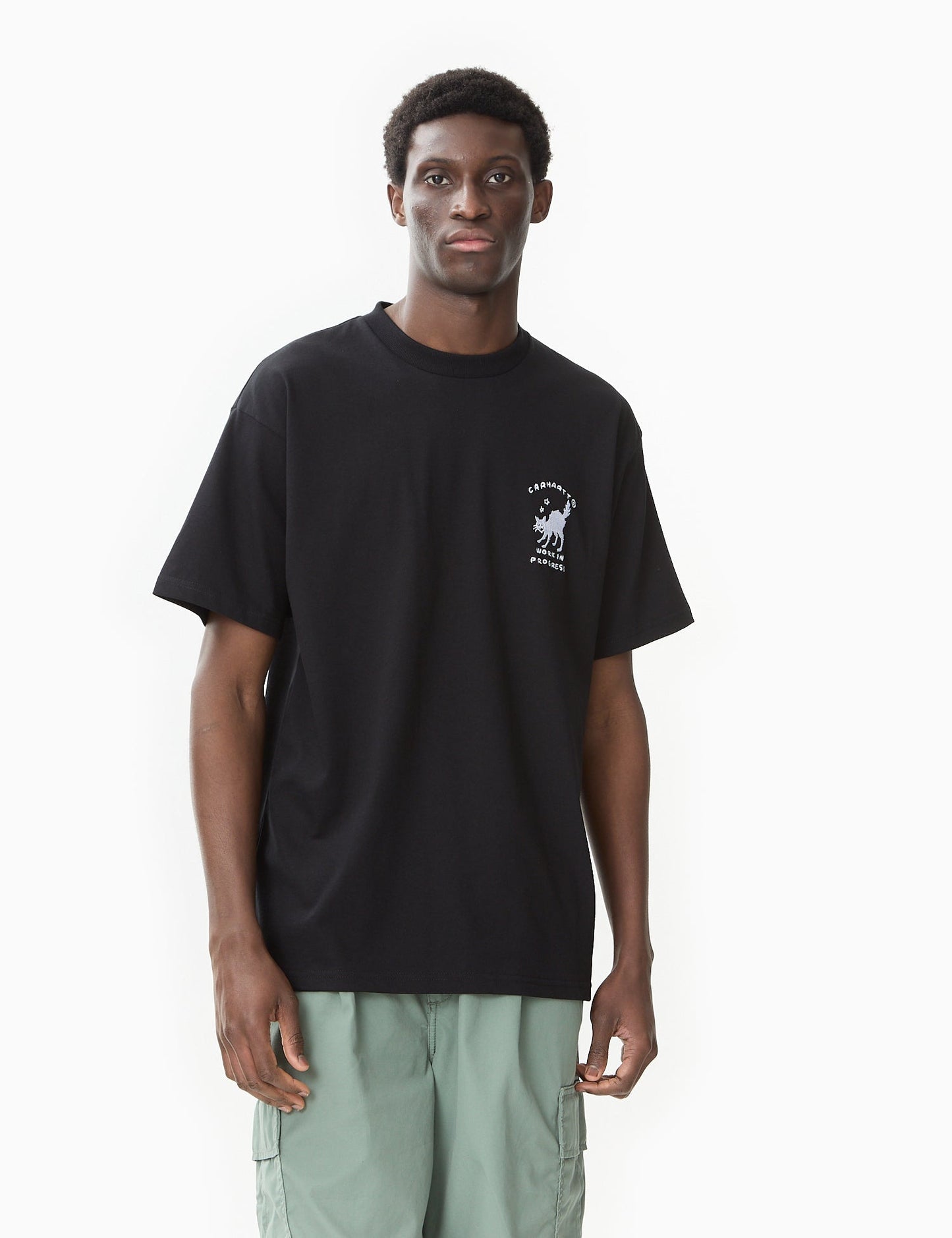 T-shirt Icons (ample) - Blanc/Noir