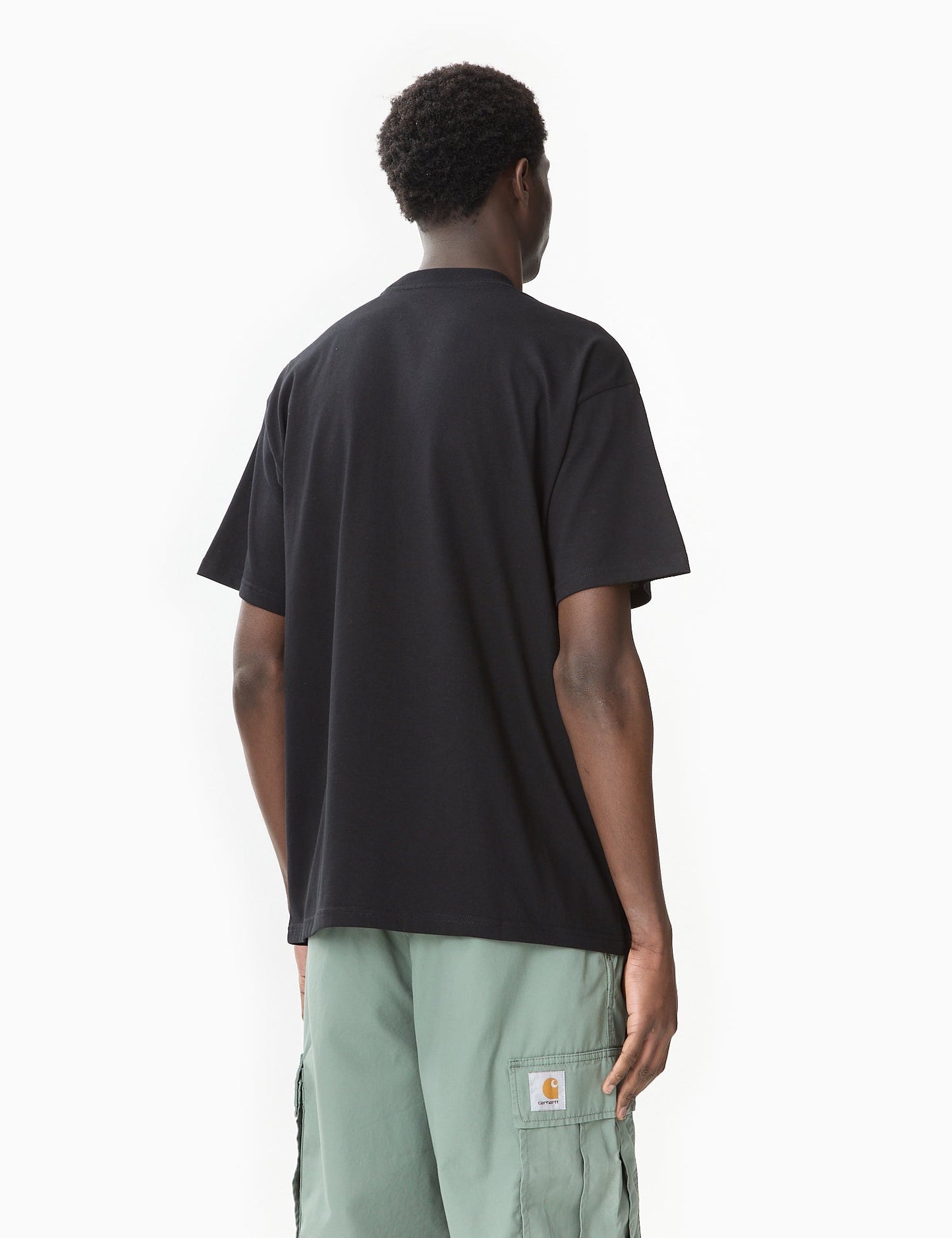 T-shirt Icônes (Ample) - Noir/Blanc