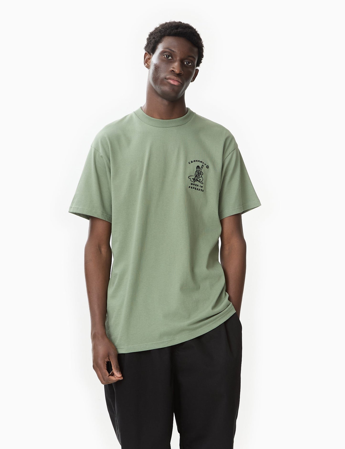 T-shirt Icônes (Ample) - Noir/Blanc