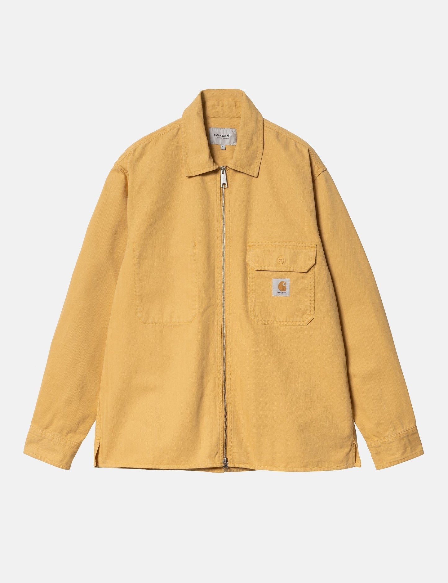 Rainer Overshirt – Sonnengelb Stückgefärbt