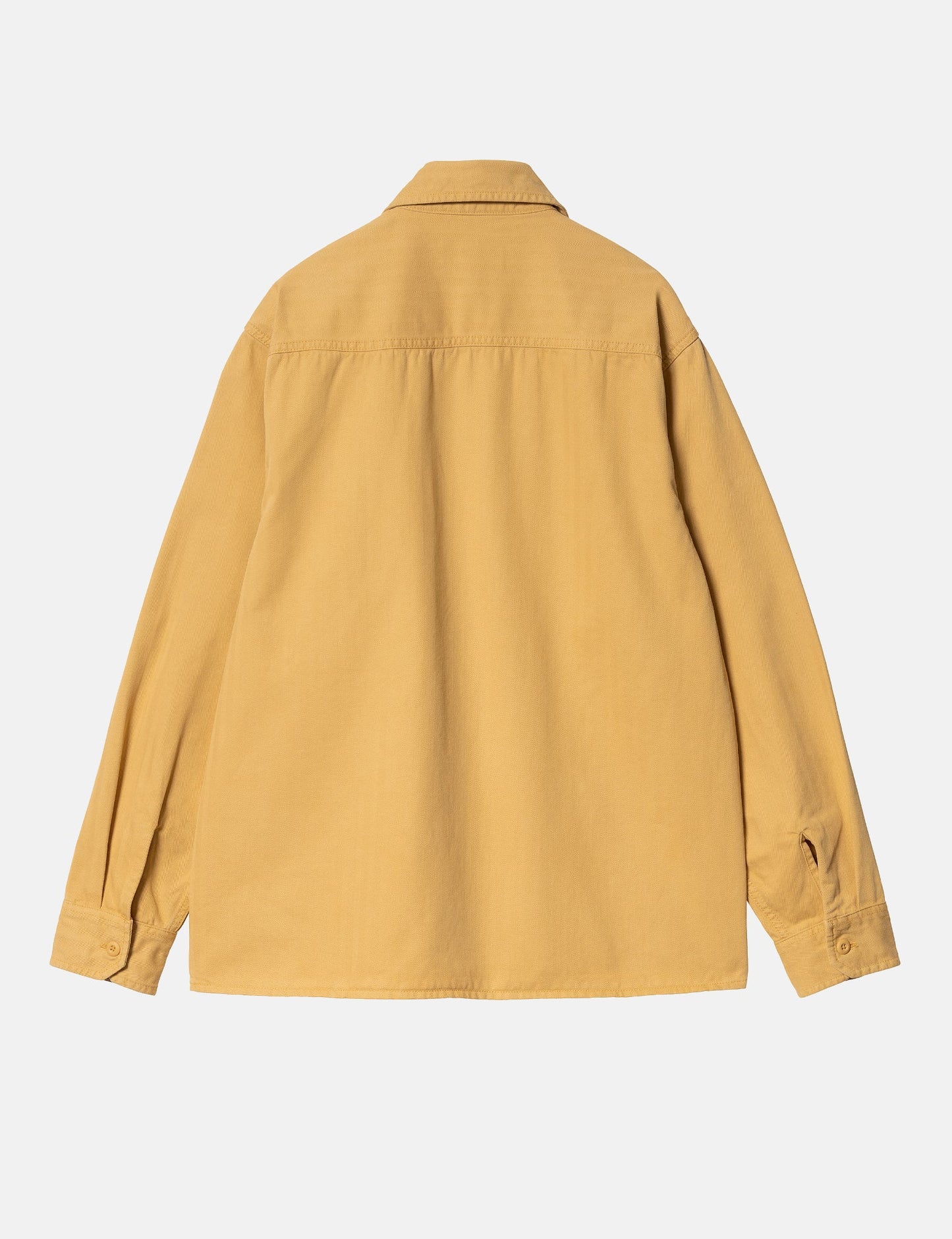 Rainer Overshirt – Sonnengelb Stückgefärbt