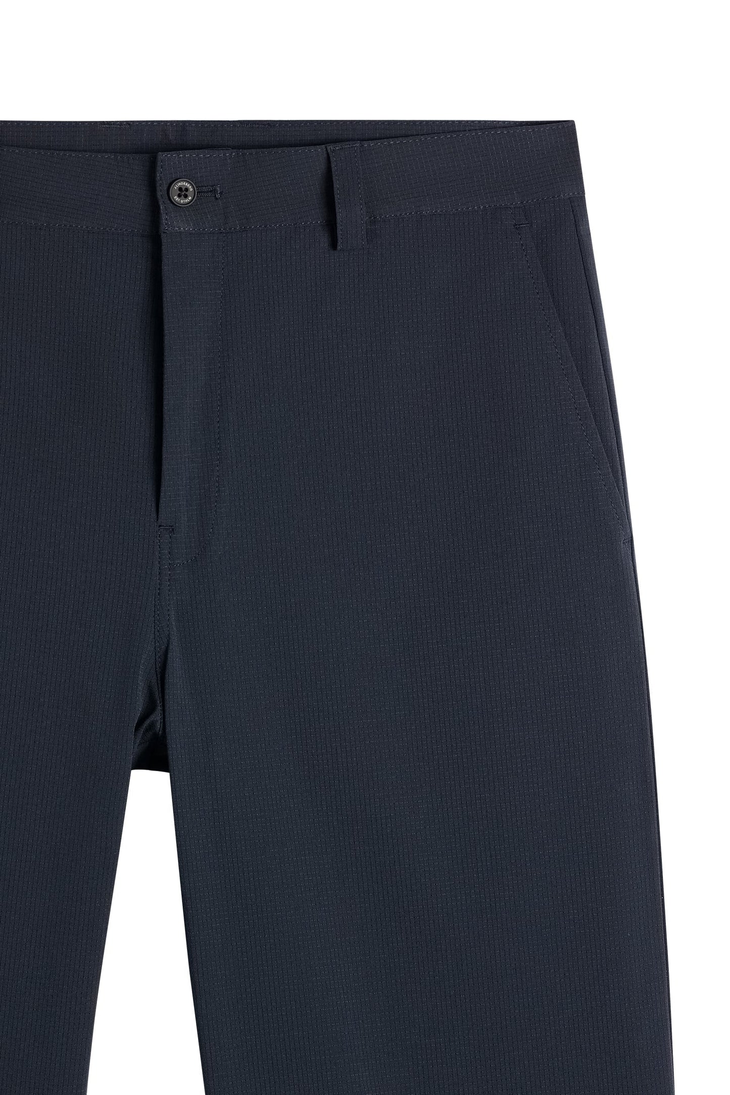 Devyn Straight Vent Pants / Navy