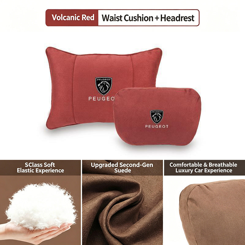 Hot Sale 🔥50% OFF🔥Maybach-Style Cushion Pillow(Headrest + Lumbar Support)