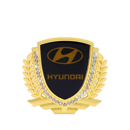 Hot Sale 🎉50% OFF🎉3D Wheat Ear Diamond Metal Creative Car Sticker