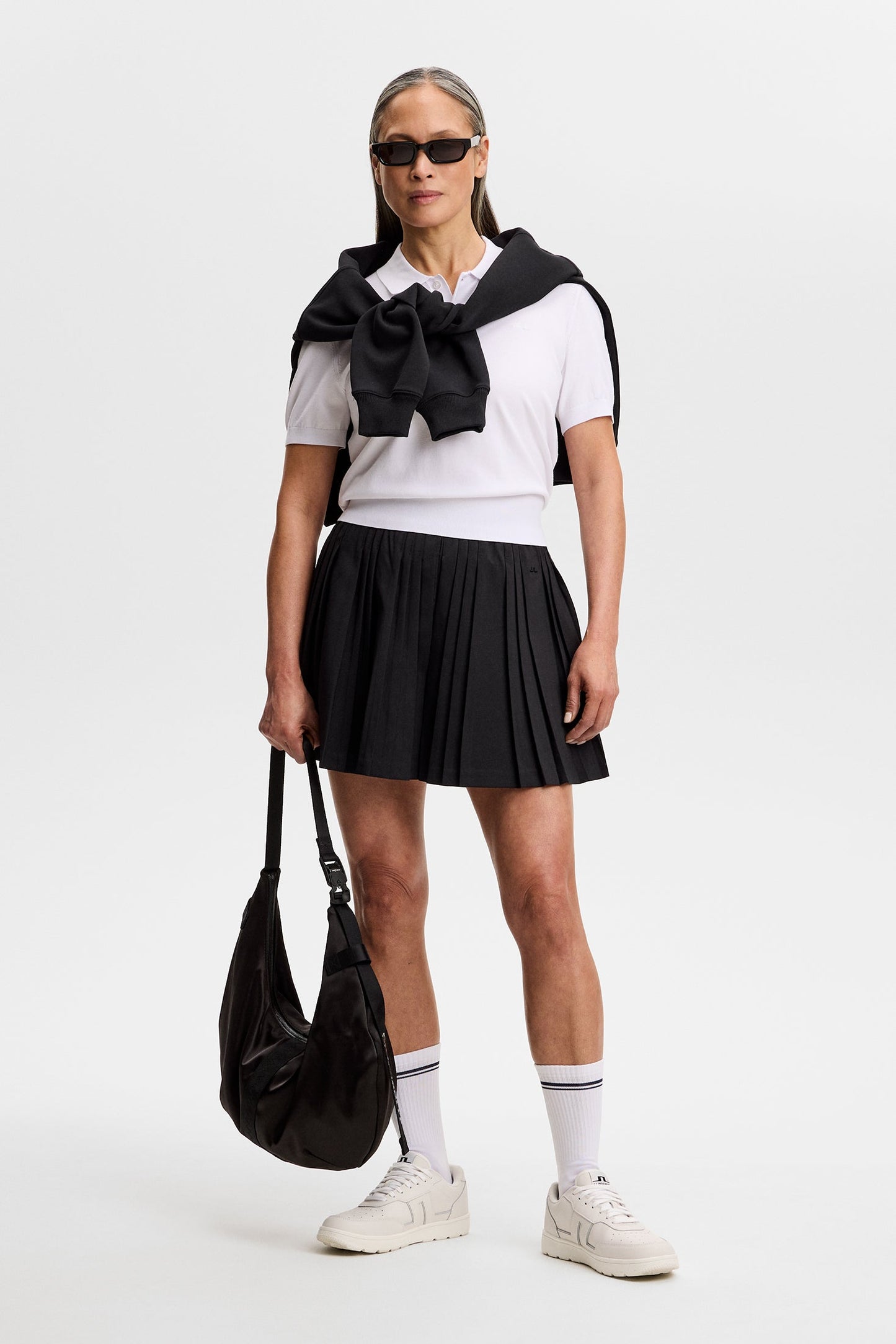 Blake SS Knit Polo / White