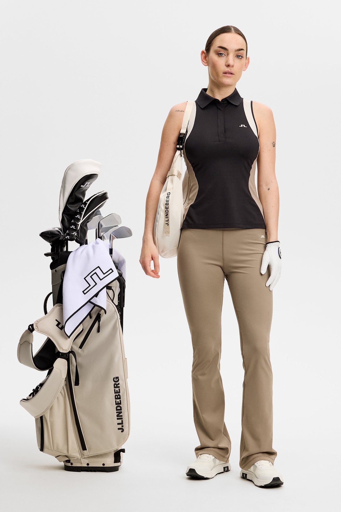 Krissi Sleeveless Polo / Black