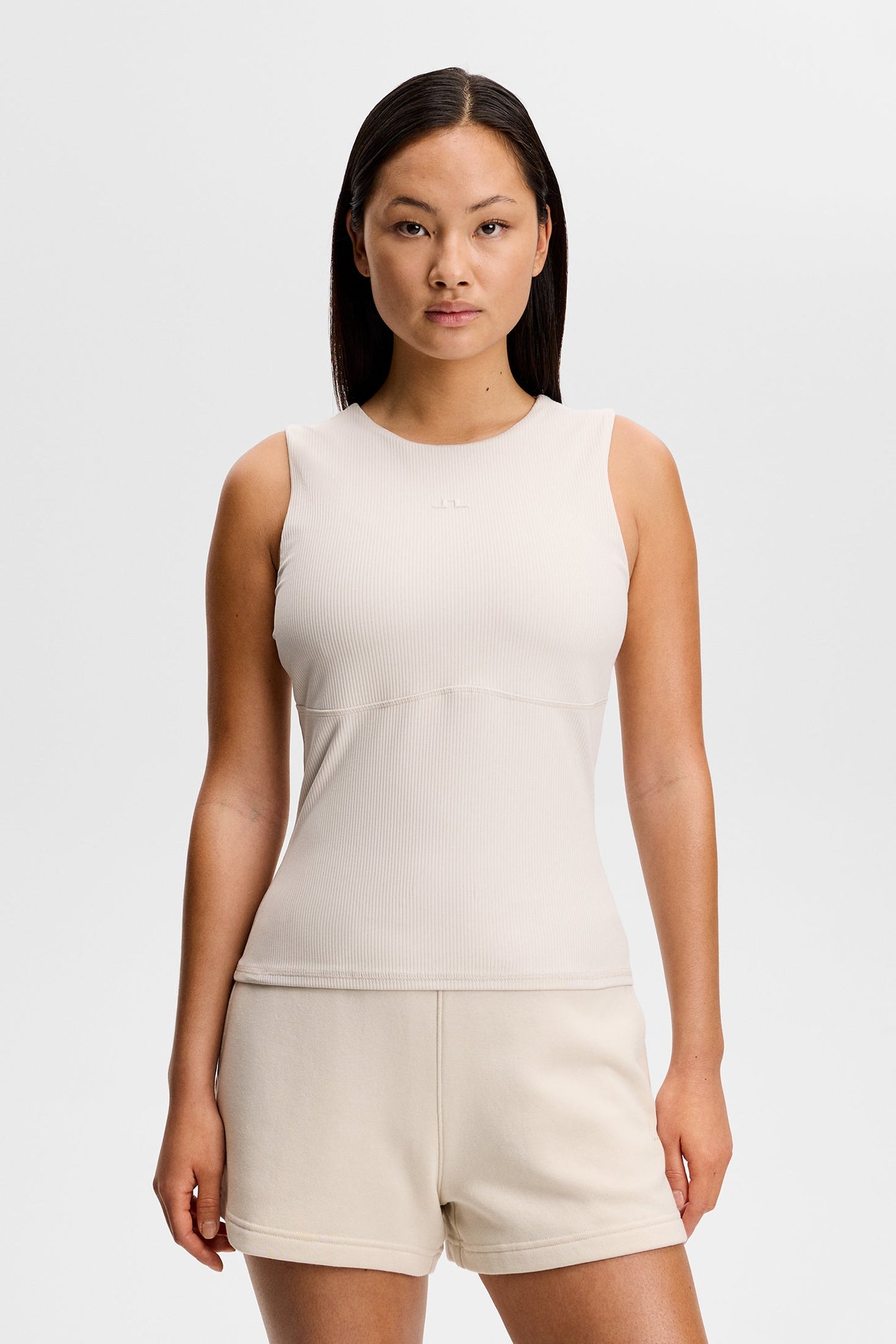Hannah Sleeveless Top / Moonbeam