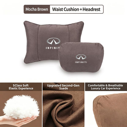 Hot Sale 🔥50% OFF🔥Maybach-Style Cushion Pillow(Headrest + Lumbar Support)