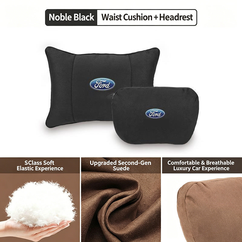 Hot Sale 🔥50% OFF🔥Maybach-Style Cushion Pillow(Headrest + Lumbar Support)