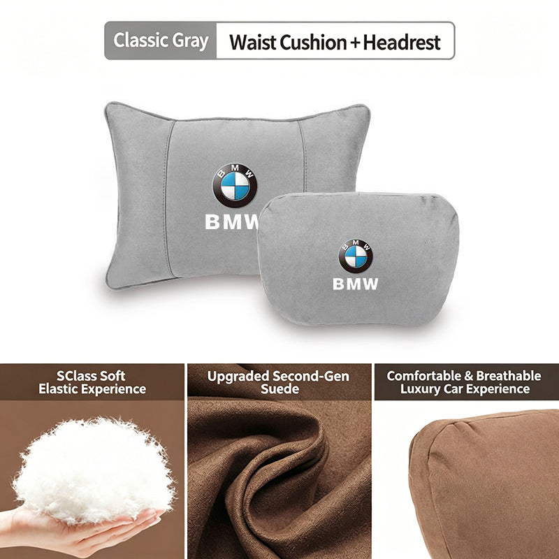 Hot Sale 🔥50% OFF🔥Maybach-Style Cushion Pillow(Headrest + Lumbar Support)