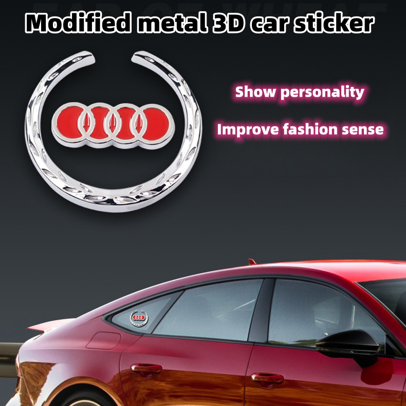 Spezielle Auto-Modifikation Metall dreidimensionale Autoaufkleber