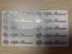Hot Sale 🎄50% OFF🎄3D Creative Aluminum Foil Car Stickers